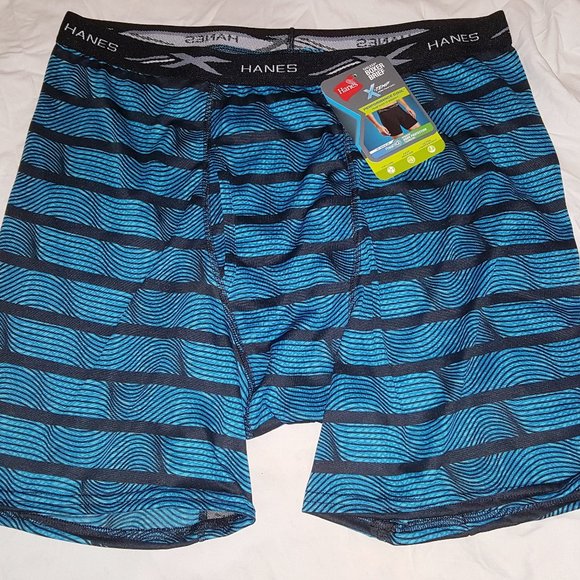hanes x temp mesh boxer briefs